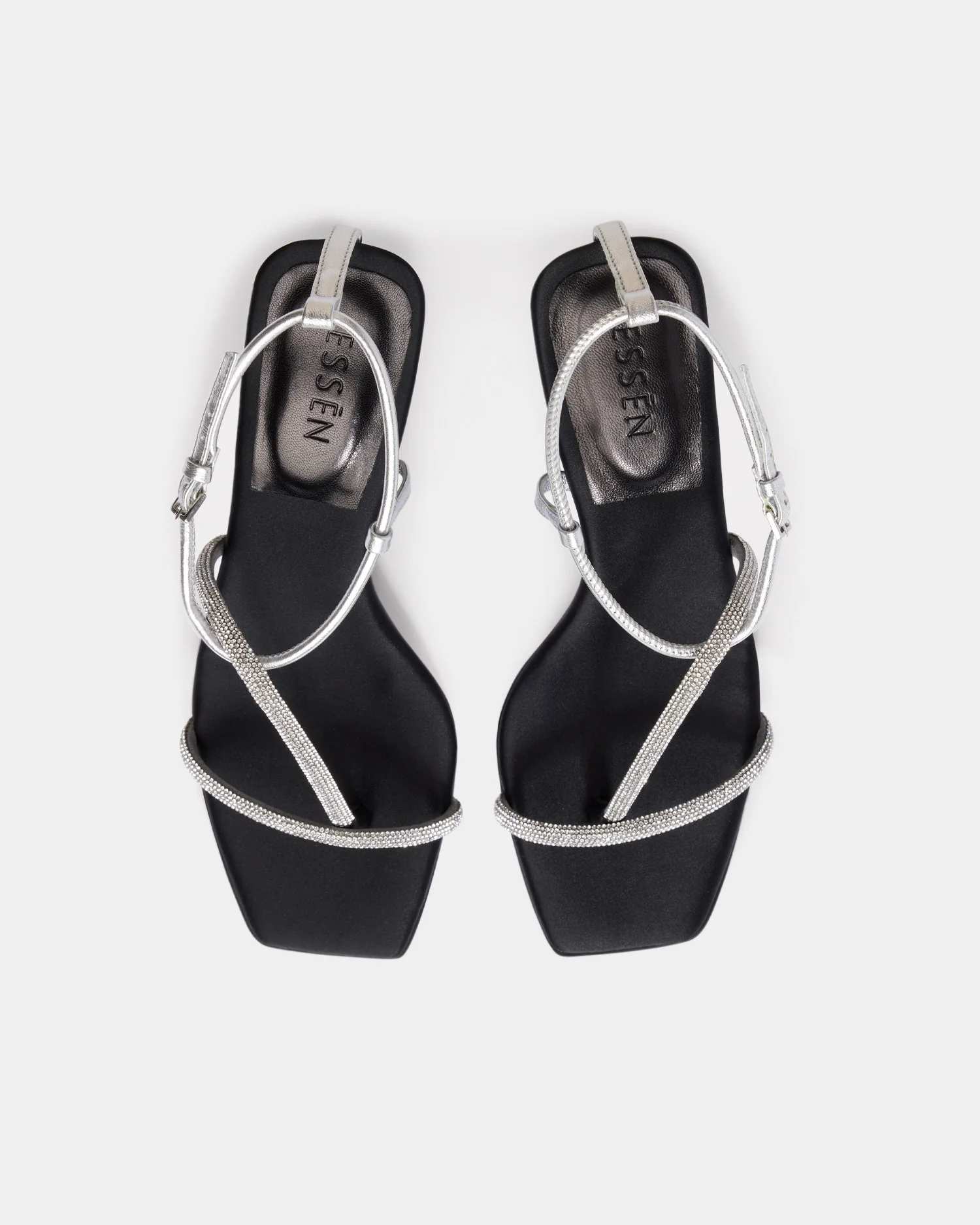 The Strappy Sandal - Crystal - Image 5
